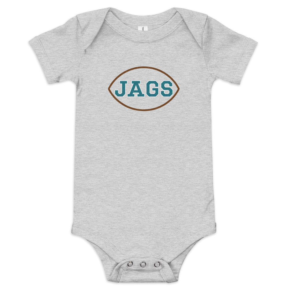 Jags Football Baby Onesie | Bella + Canvas