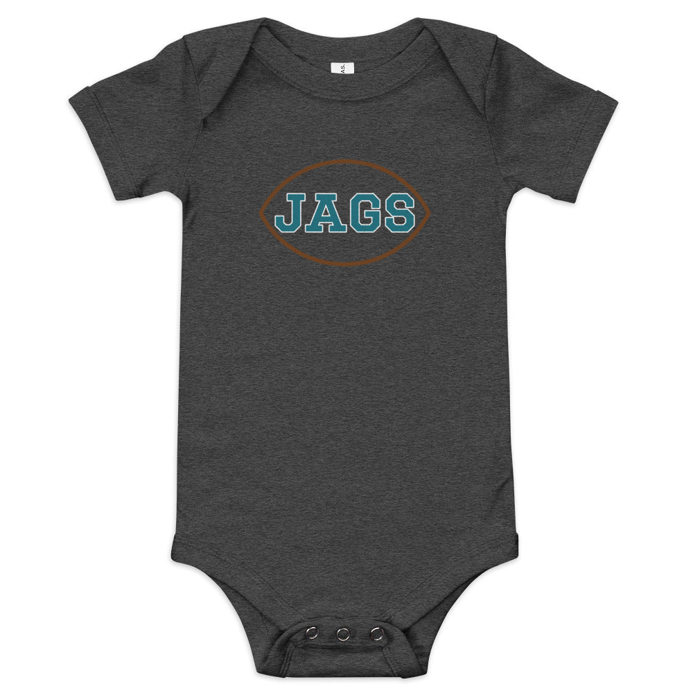 Jags Football Baby Onesie | Bella + Canvas
