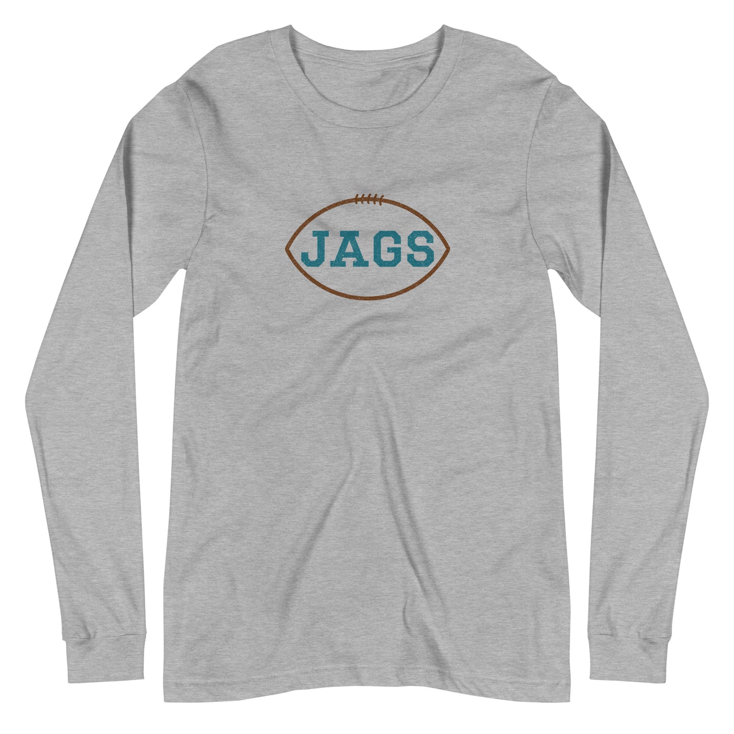 Jags Distressed Long Sleeve | Bella + Canvas