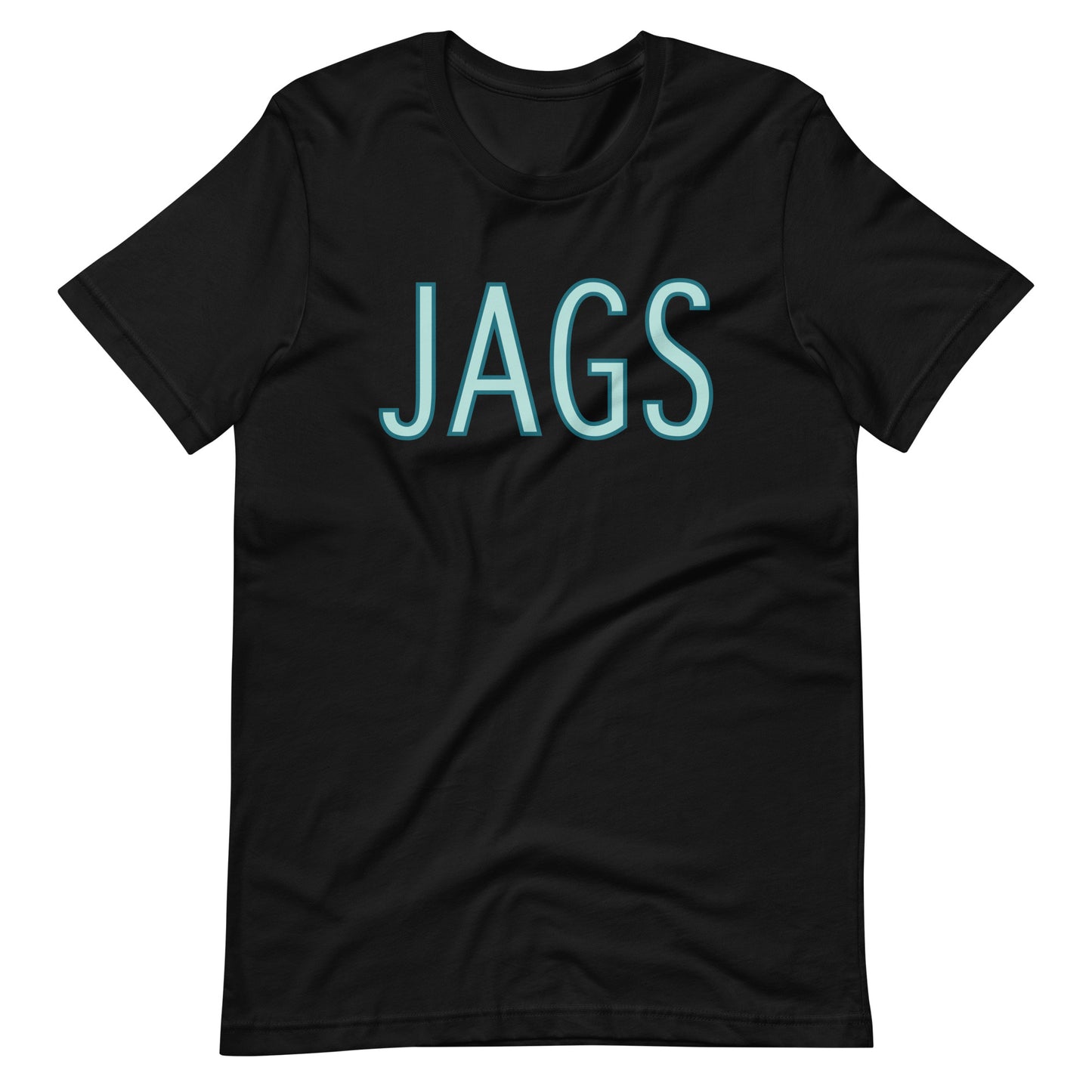 Jags Distressed T-Shirt | Bella + Canvas