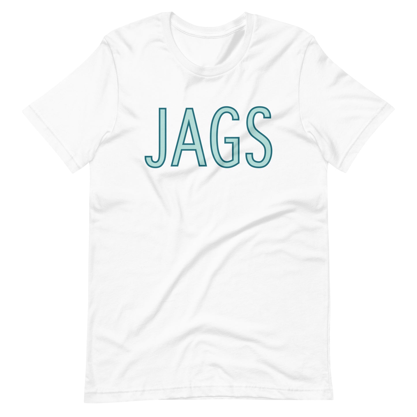 Jags Distressed T-Shirt | Bella + Canvas