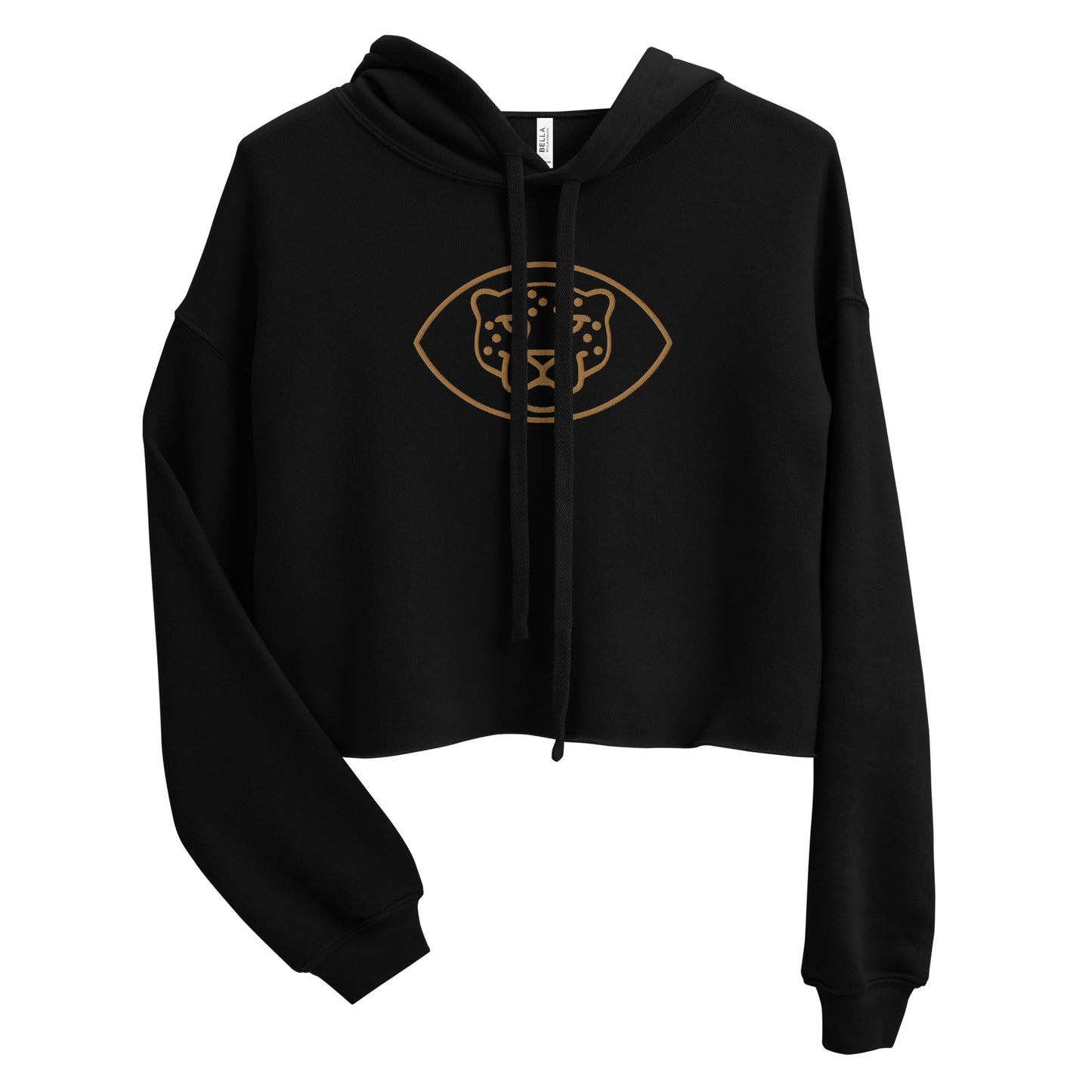 Jags Embroidered Crop Hoodie