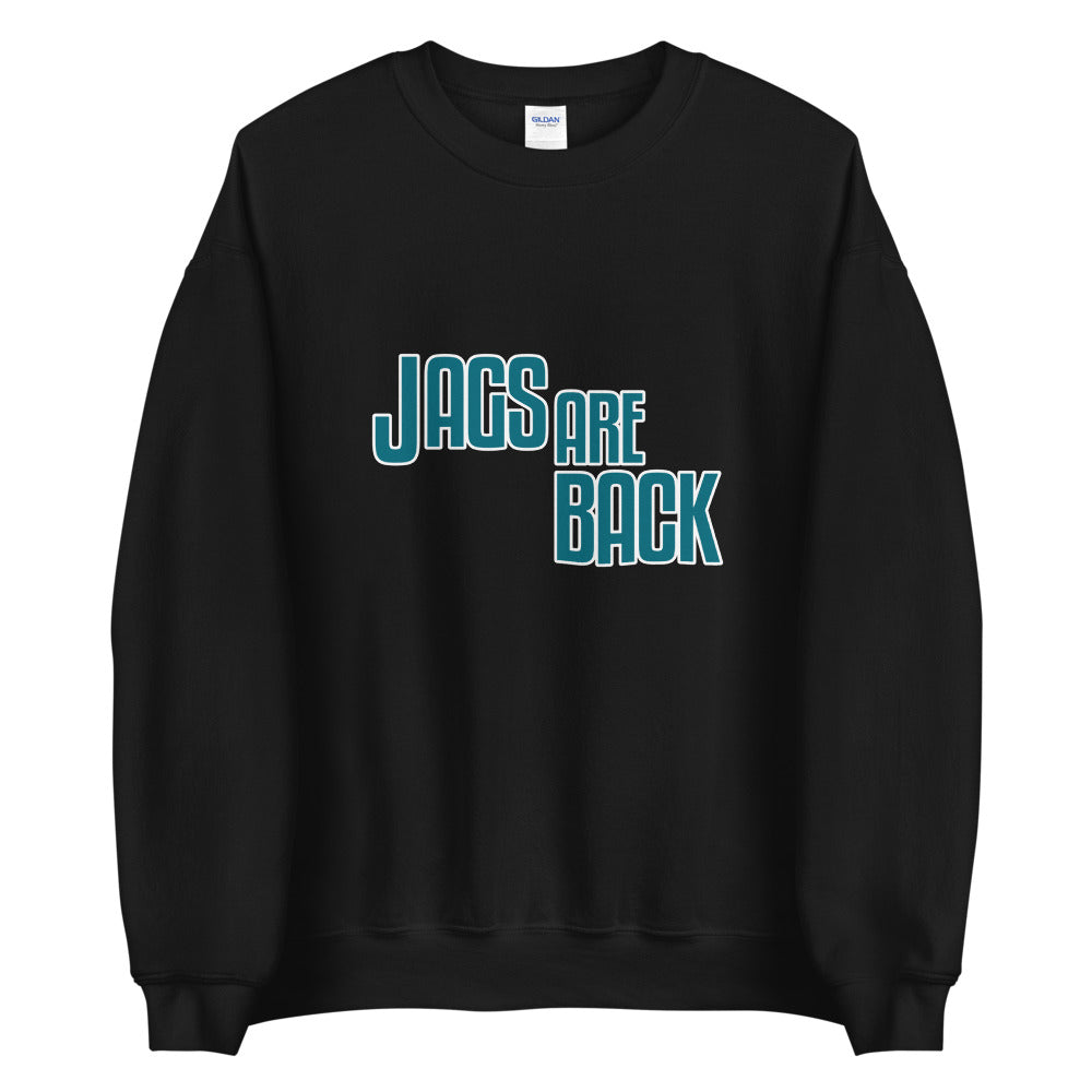 Typography Jags Are Back Unisex Crewneck Sweatshirt