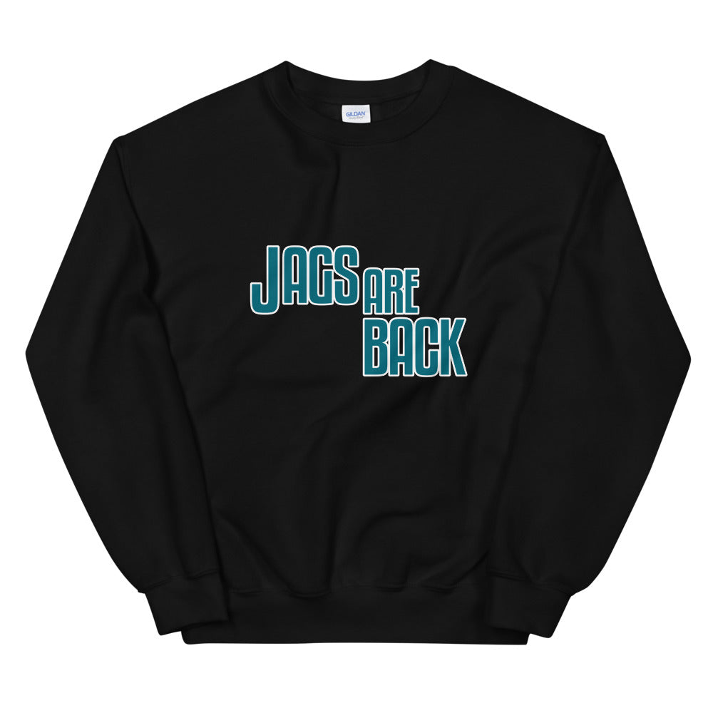 Typography Jags Are Back Unisex Crewneck Sweatshirt