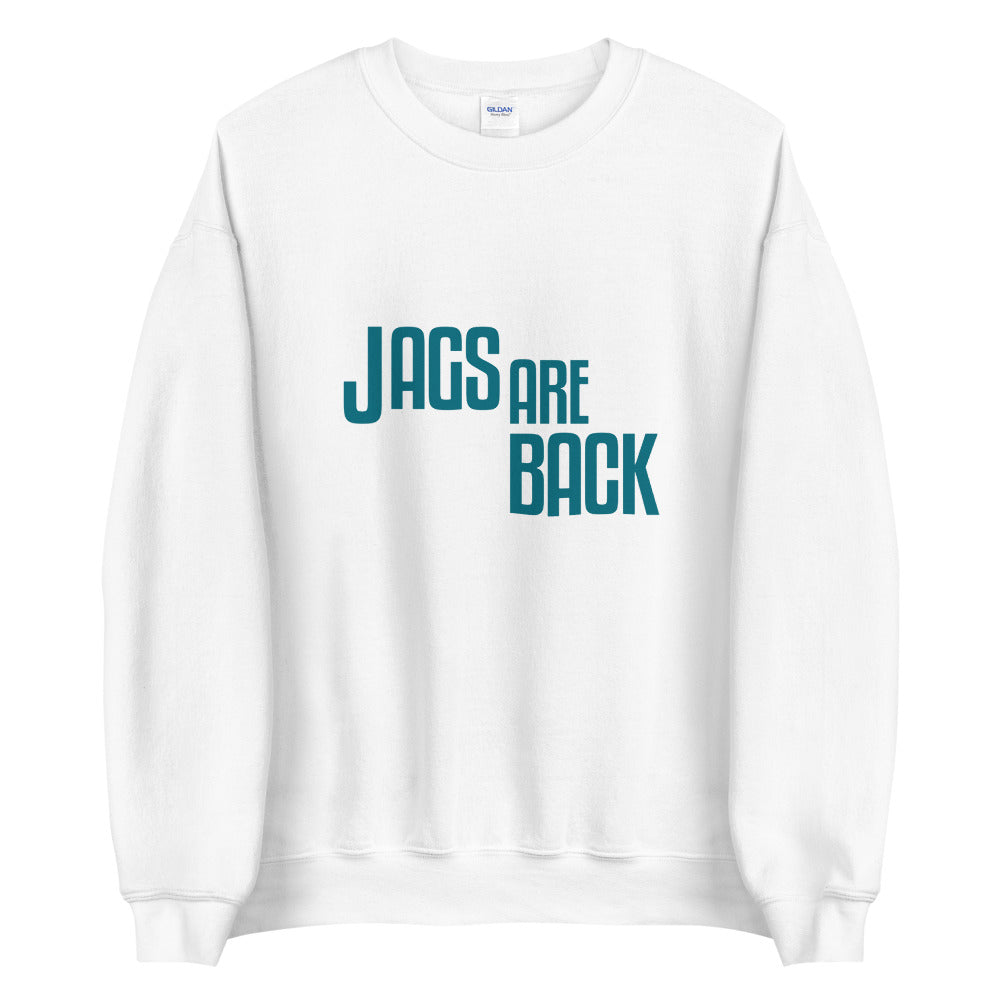 Typography Jags Are Back Unisex Crewneck Sweatshirt