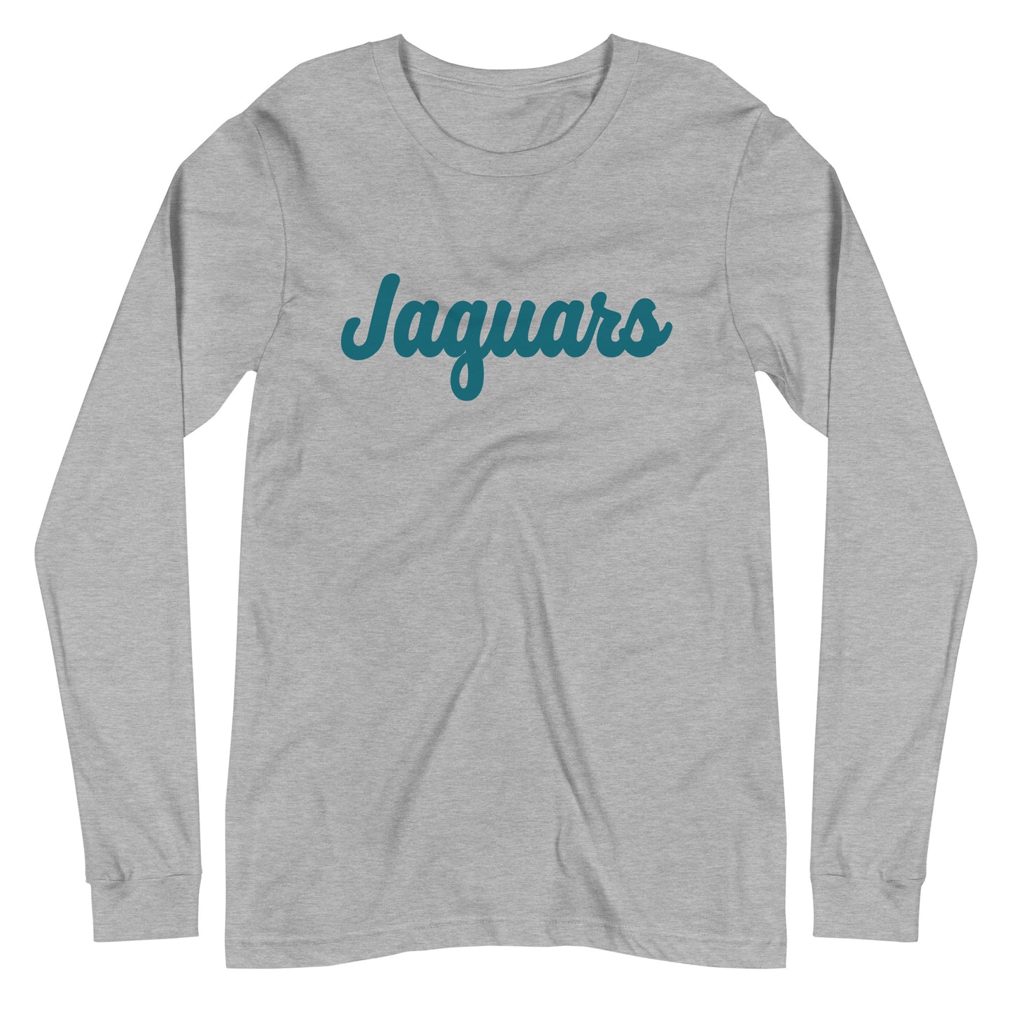 Jaguars Script Long Sleeve | Bella + Canvas