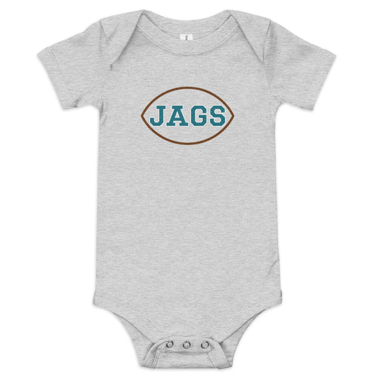 Jags Football Baby Onesie | Bella + Canvas