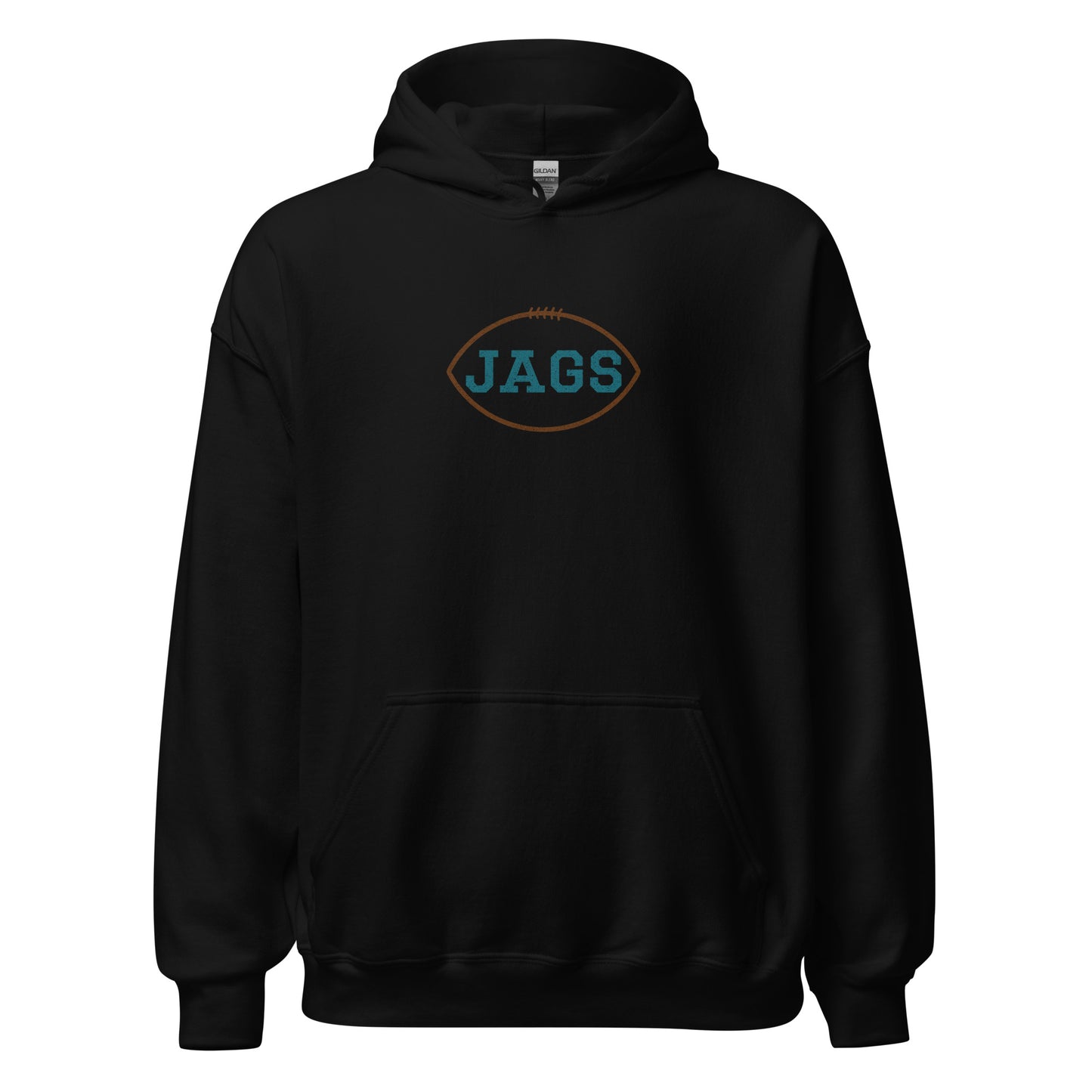 Jags Distressed Hoodie | Gildan