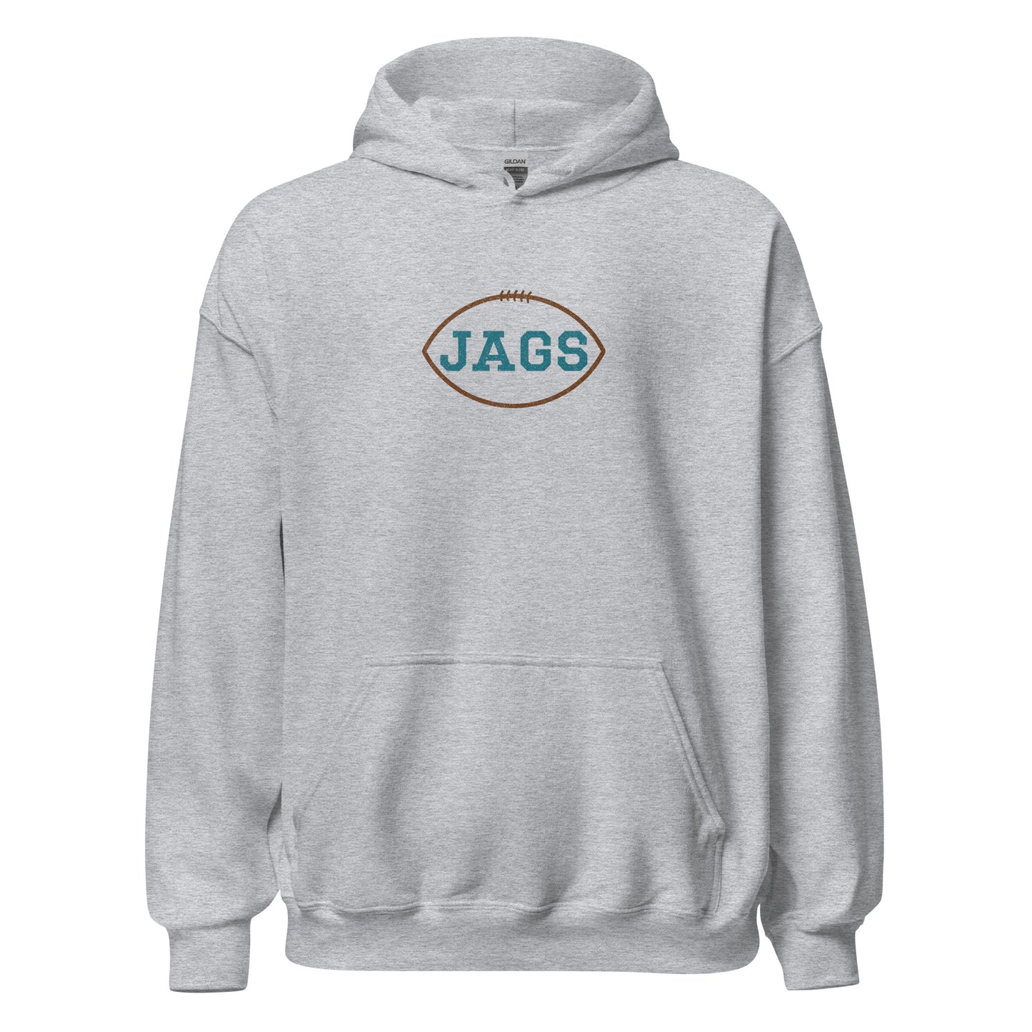 Jags Distressed Hoodie | Gildan