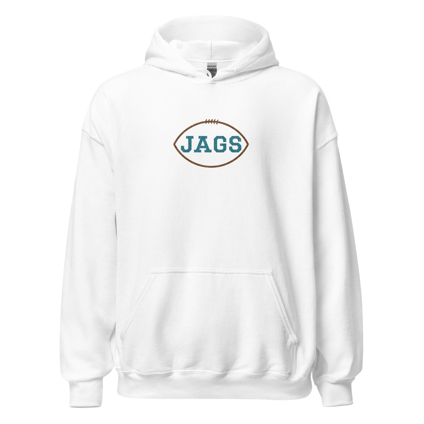 Jags Distressed Hoodie | Gildan