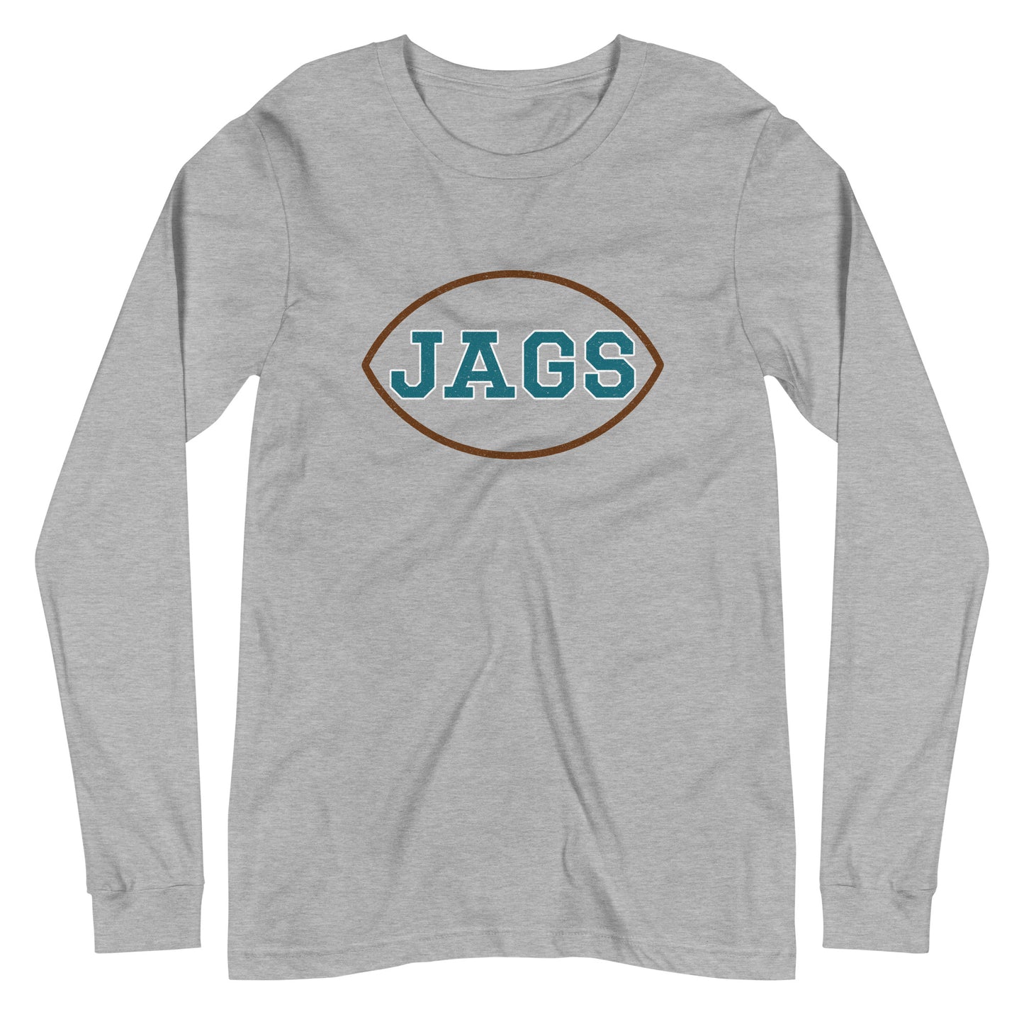 Jags Football Long Sleeve | Bella + Canvas