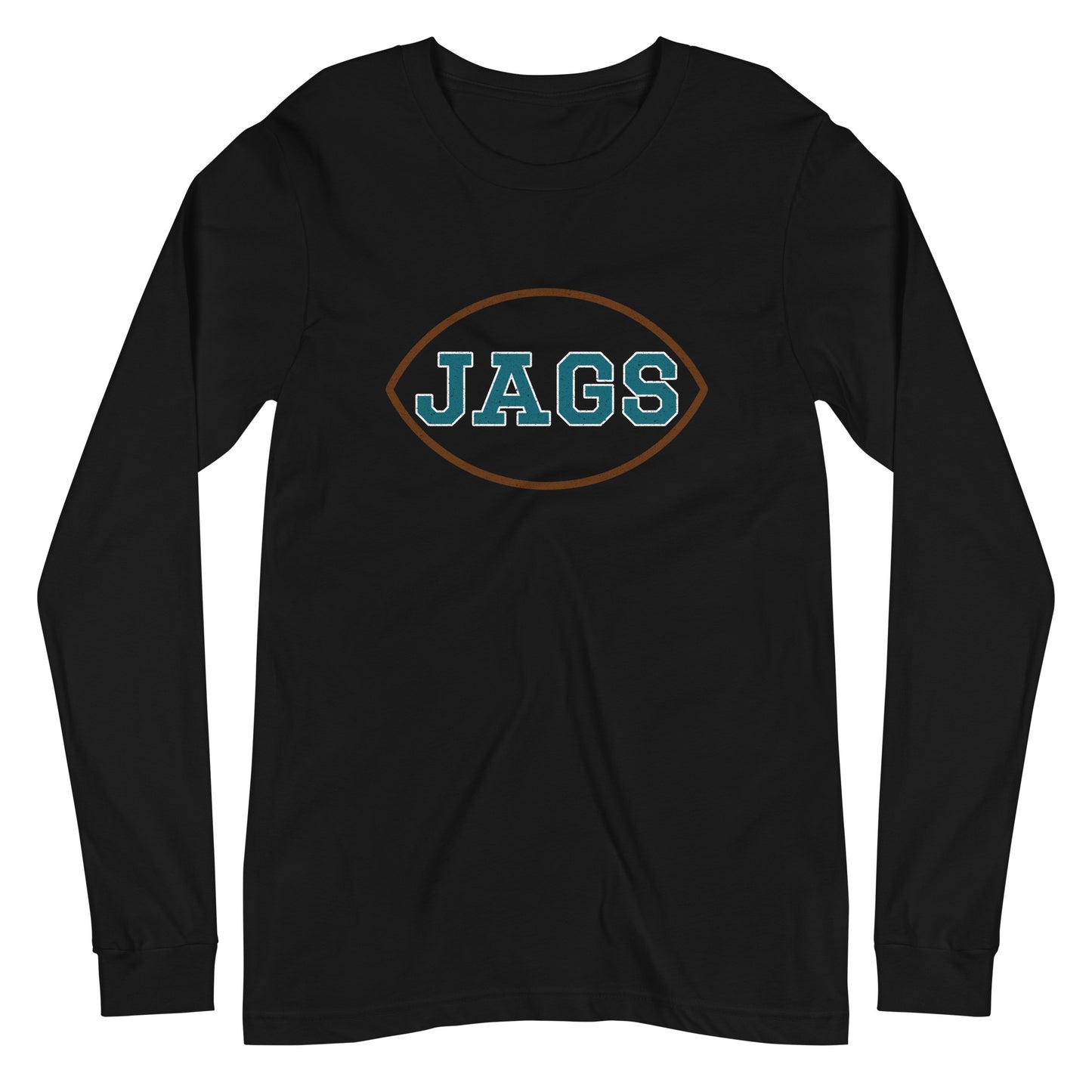 Jags Football Long Sleeve | Bella + Canvas