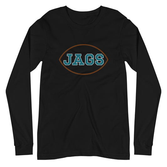 Jags Football Long Sleeve | Bella + Canvas