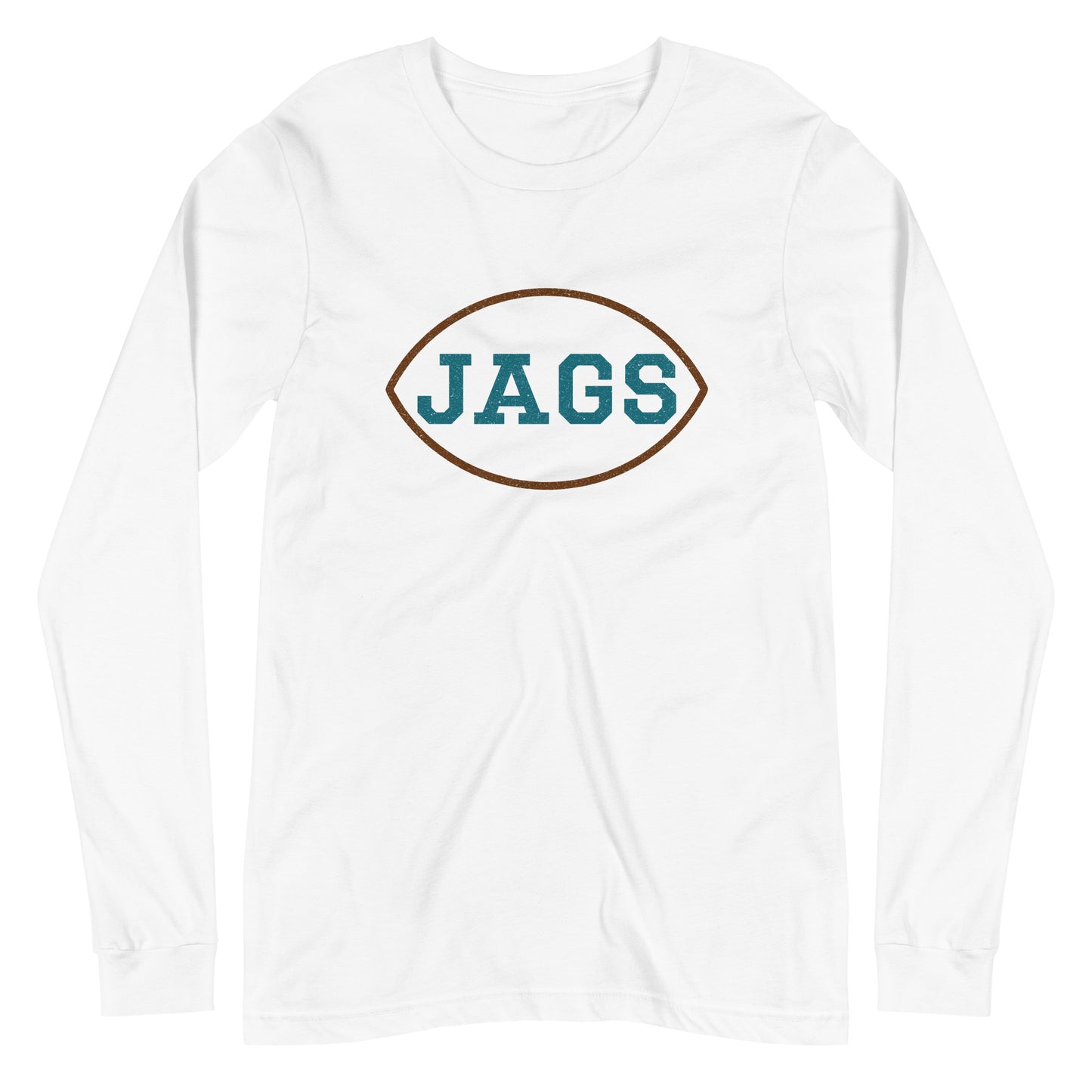 Jags Football Long Sleeve | Bella + Canvas