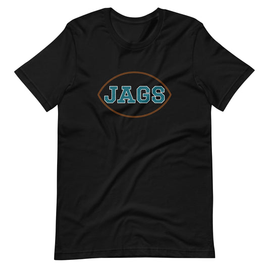 Jags Football T-Shirt | Bella + Canvas