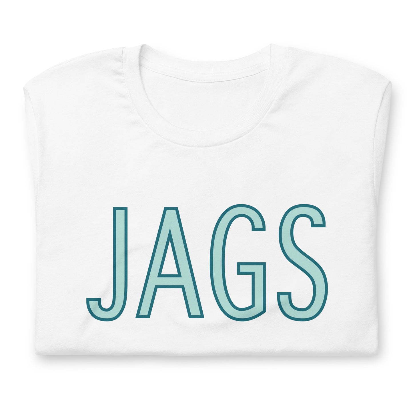 Jags Distressed T-Shirt | Bella + Canvas