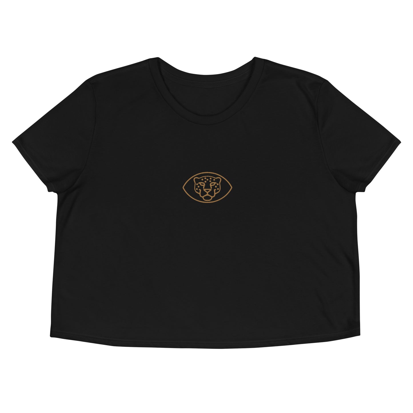 Jags Are Back Embroidered Crop Tee
