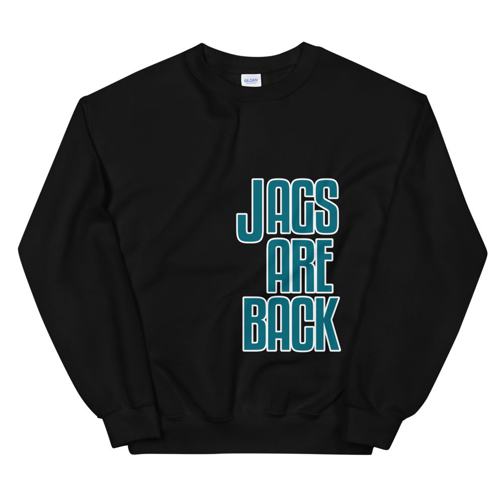 Typography 2 Jags Are Back Unisex Crewneck Sweatshirt