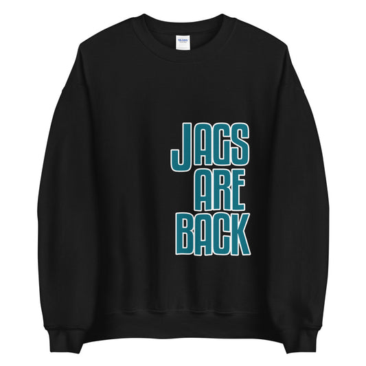Typography 2 Jags Are Back Unisex Crewneck Sweatshirt