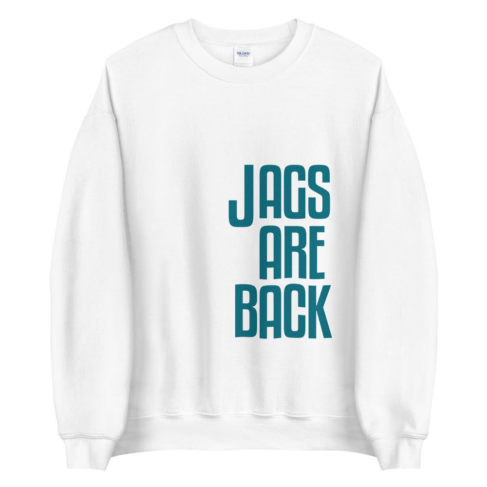 Typography 2 Jags Are Back Unisex Crewneck Sweatshirt