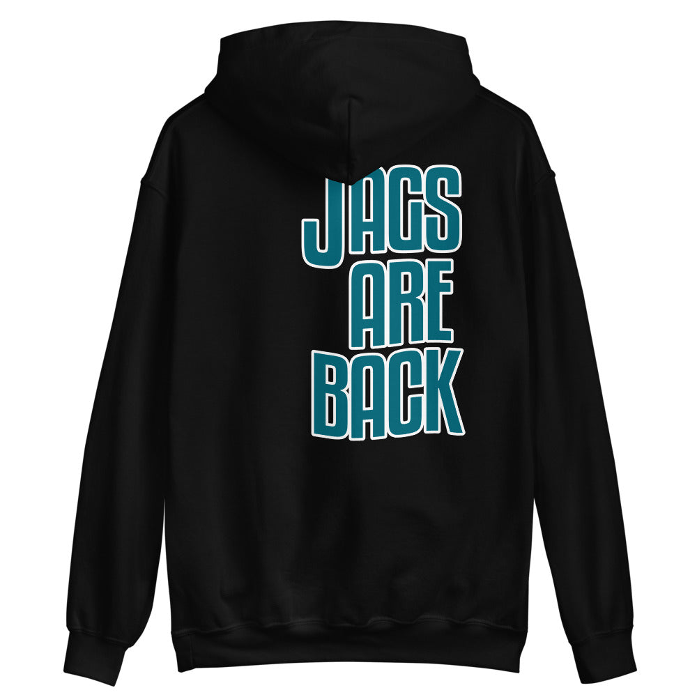 Typography 2 Jags Are Back Unisex Hoodie